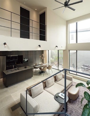 磯田建設株式会社 Ai Home 耐震構法・SE構法 特徴 吹抜